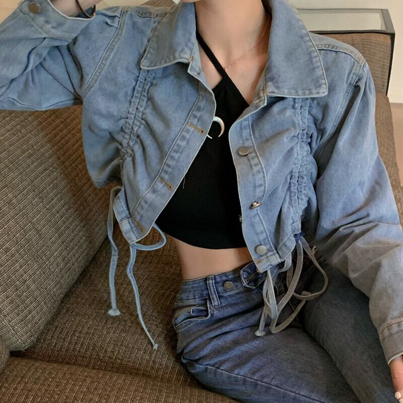 プリーツショートジャケット オータムレディース 秋物 ガールズファッション24888991861