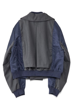 アウラアイラ AULA AILA TRENCH LIKE BLOUSON