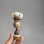 chickchieck　焦がし絵一輪挿し