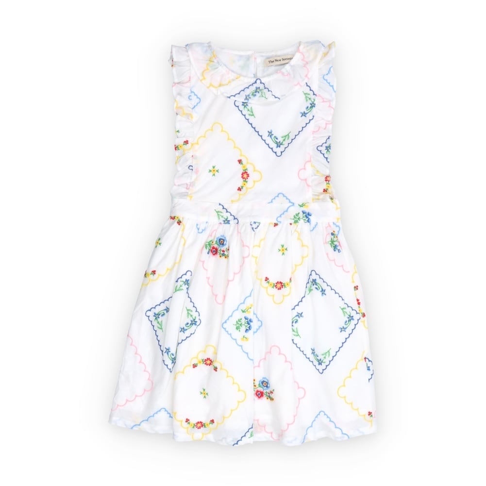 The New Society/Jacinthe Dress Multicolor Embroidery | HAKONIWA