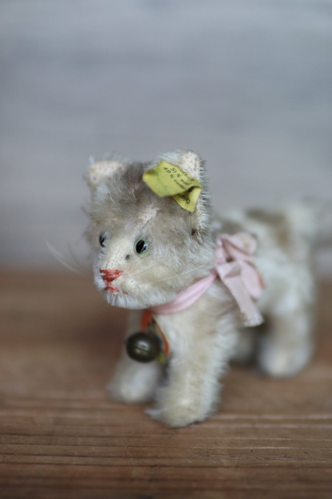 アンティーク シュタイフ ネコ Tabby 10㎝