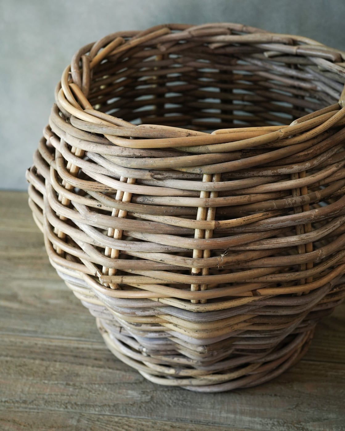 鉢カバー ラタンの鉢 鉢カバー ユティルナイール ロングハンドル