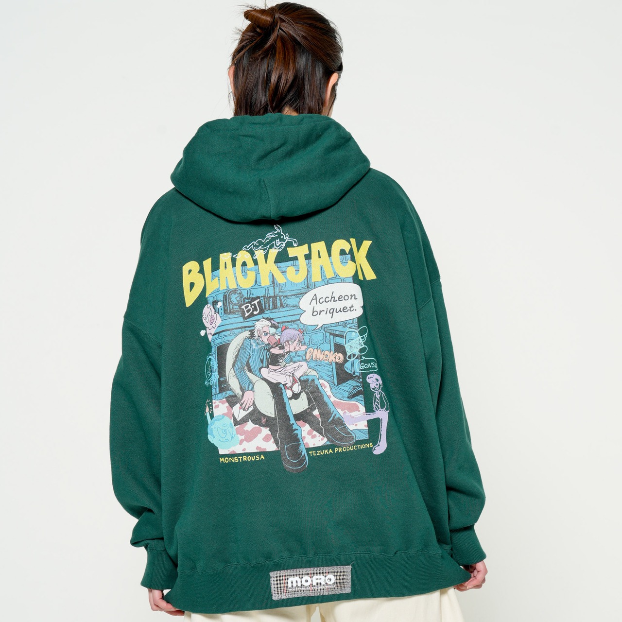 Shishu Box Hoodie "BLACK JACK" feat.KANA SUZUKI