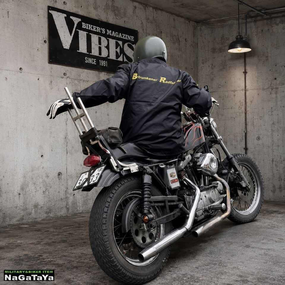 BETRUNKENER RADFAHRER ベェトォンナ ラドファ ナイロン コーチ