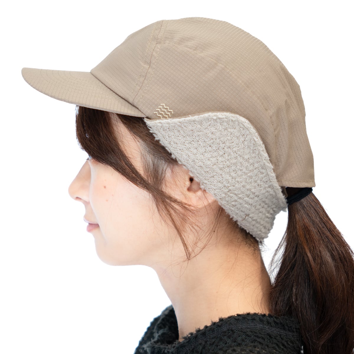 POLARTEC アルファダイレクト90 イヤーマフキャップ（冬山キャップ/耳