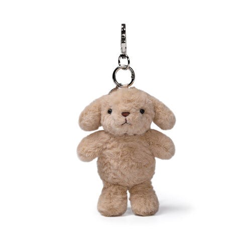 Joyce Milk Tea Puppy Bag Charm_MC600280B