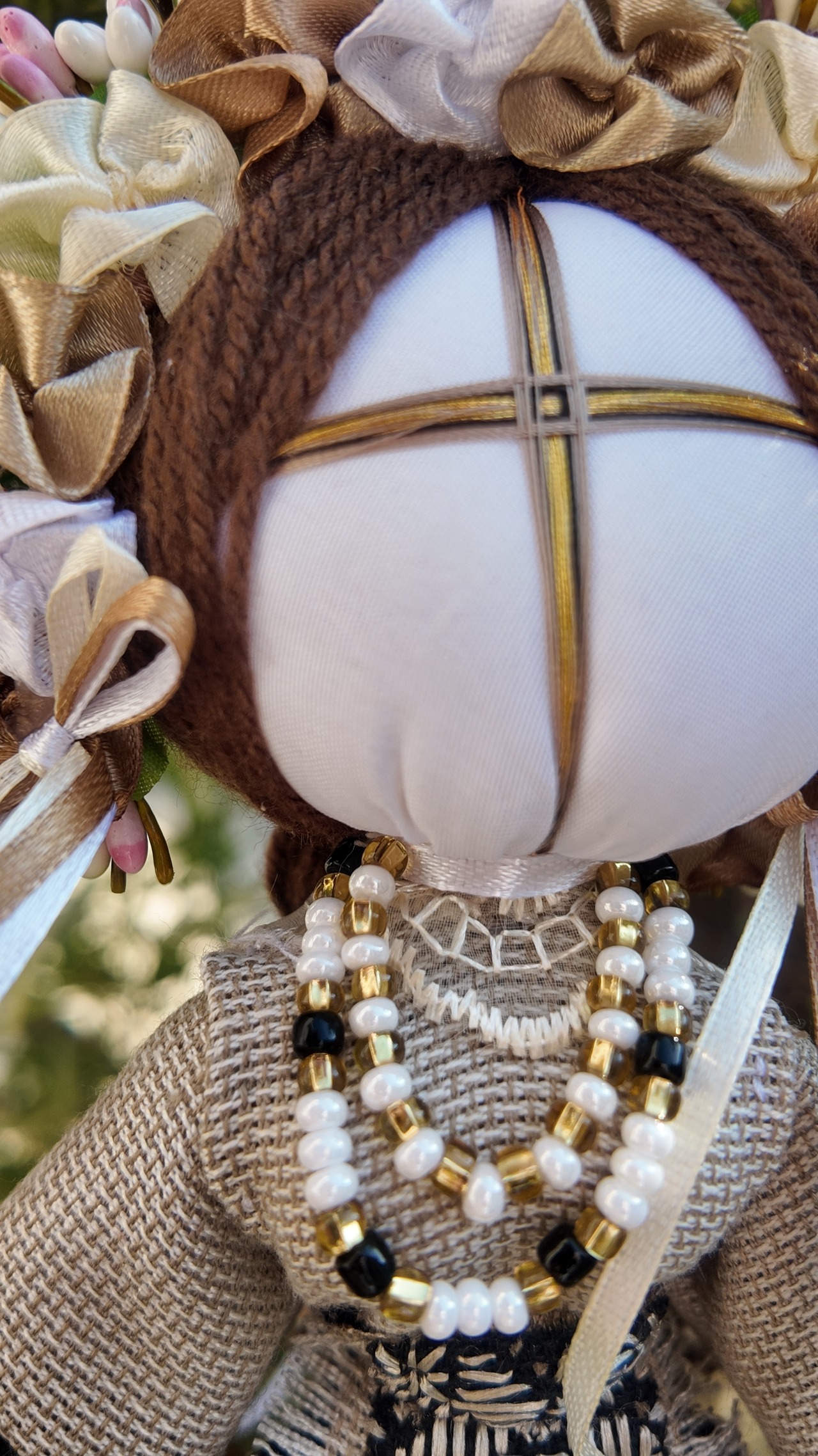 UA.Designer手作りモタンカ 25cm（ウクライナの御守り） - 4