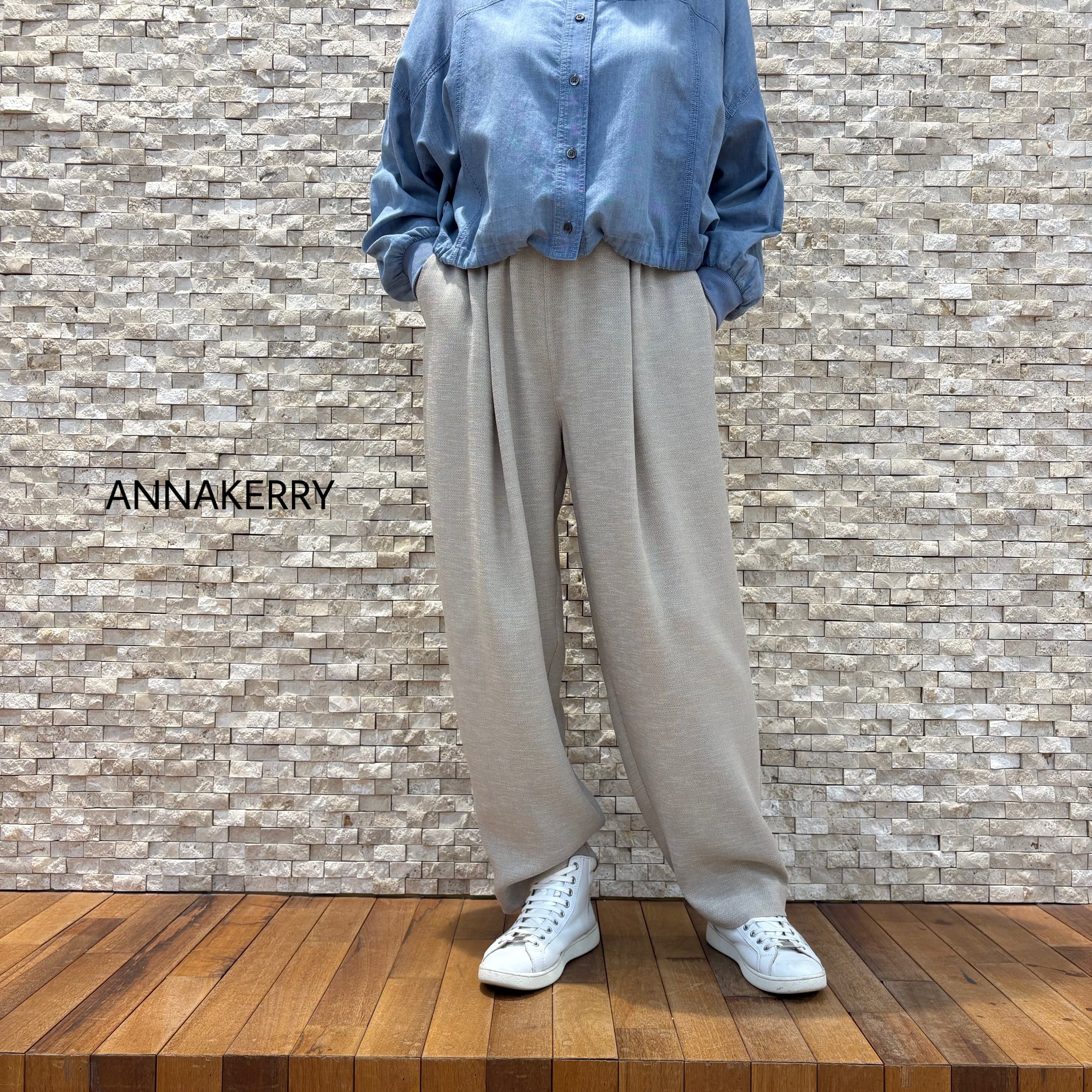 【ANNA KERRY】リネンライクダボパンツ(56262605)