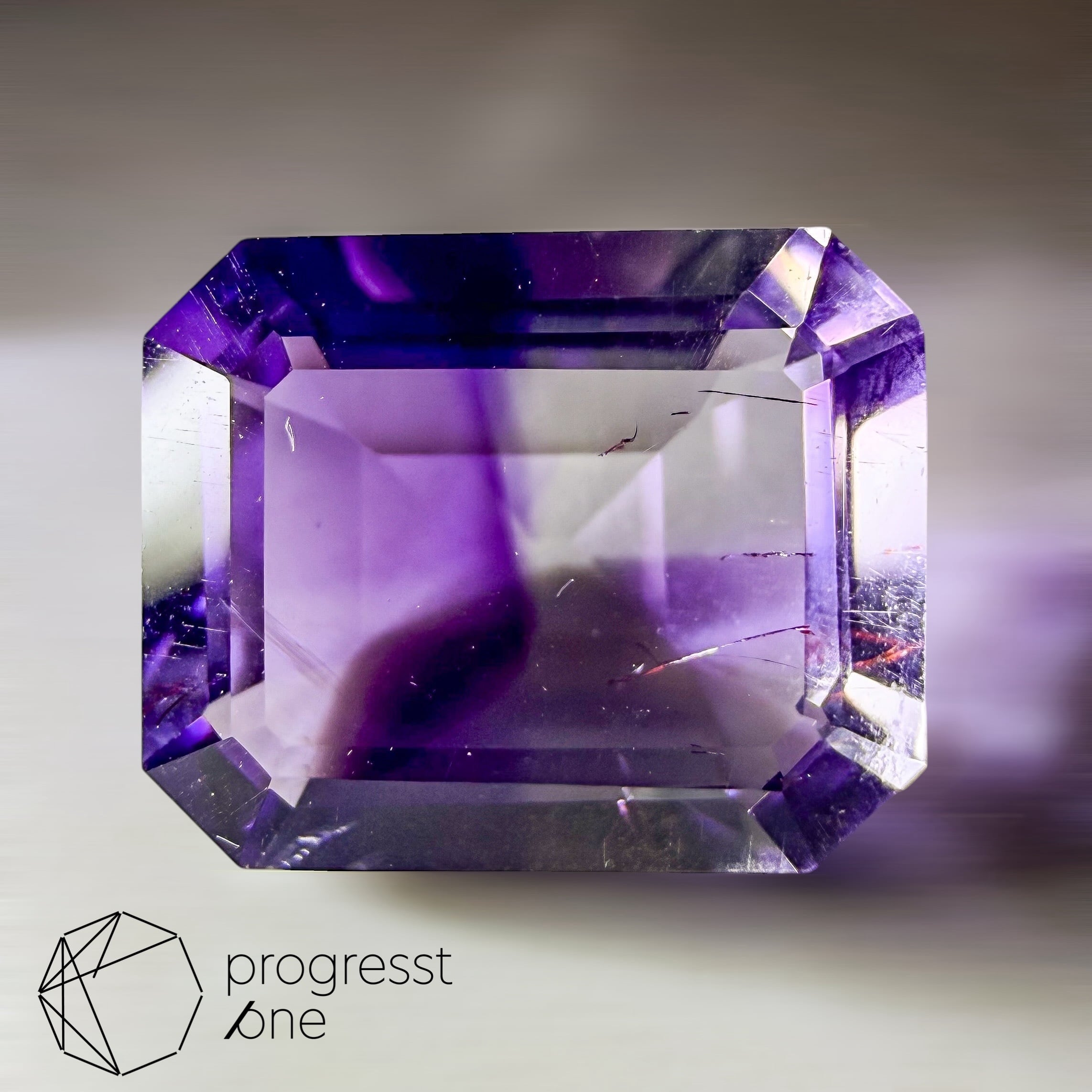 バイカラーアメシスト3.53ct | progresstone