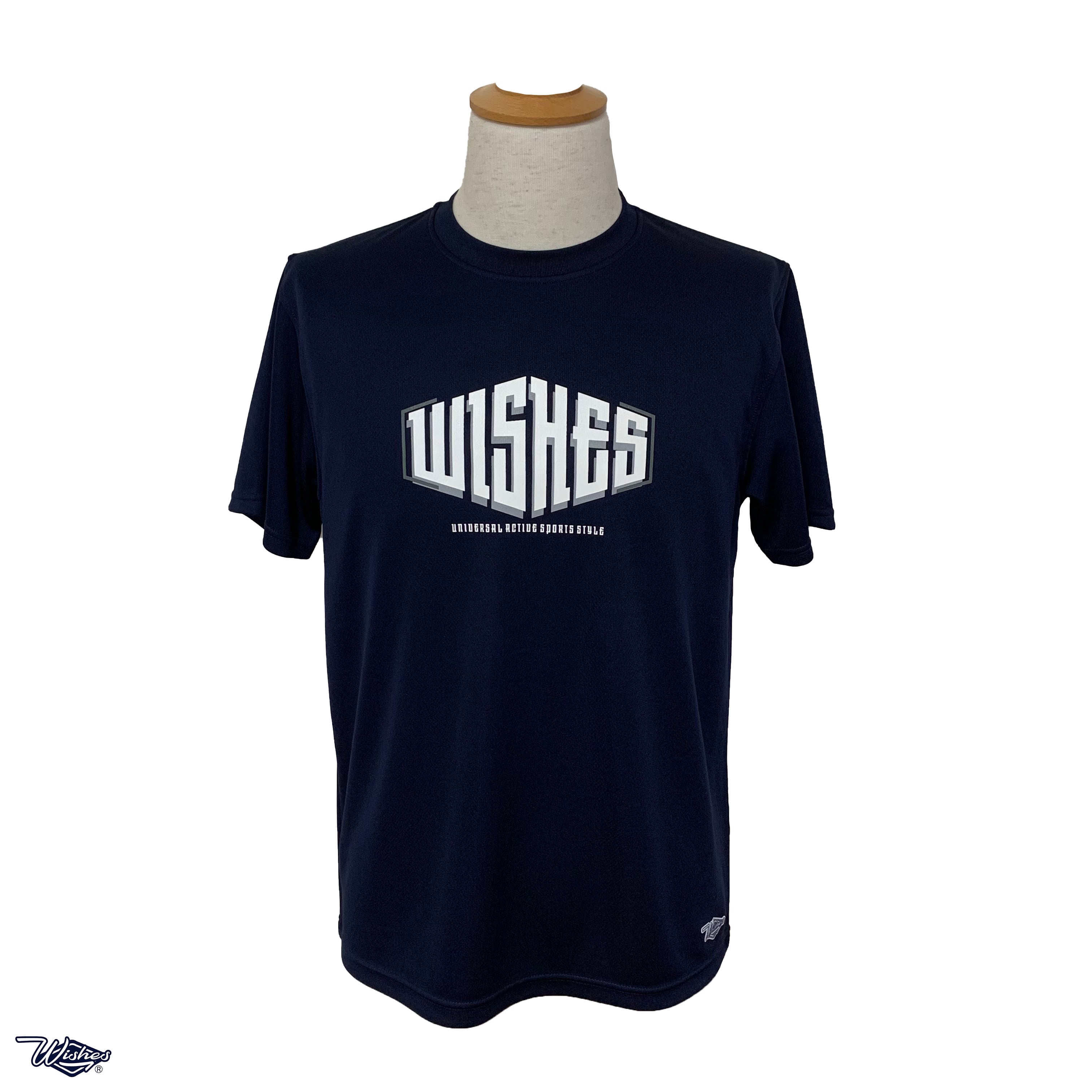 【1点限り】“wishes”Tシャツ2枚セット(M) WHT/NVY ※初購入者限定