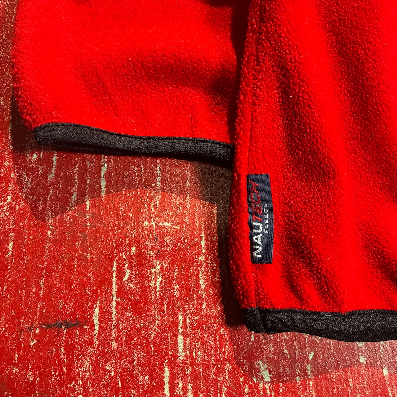 90s NAUTICA COMPETITION ハーフジップフリース NAUTECH