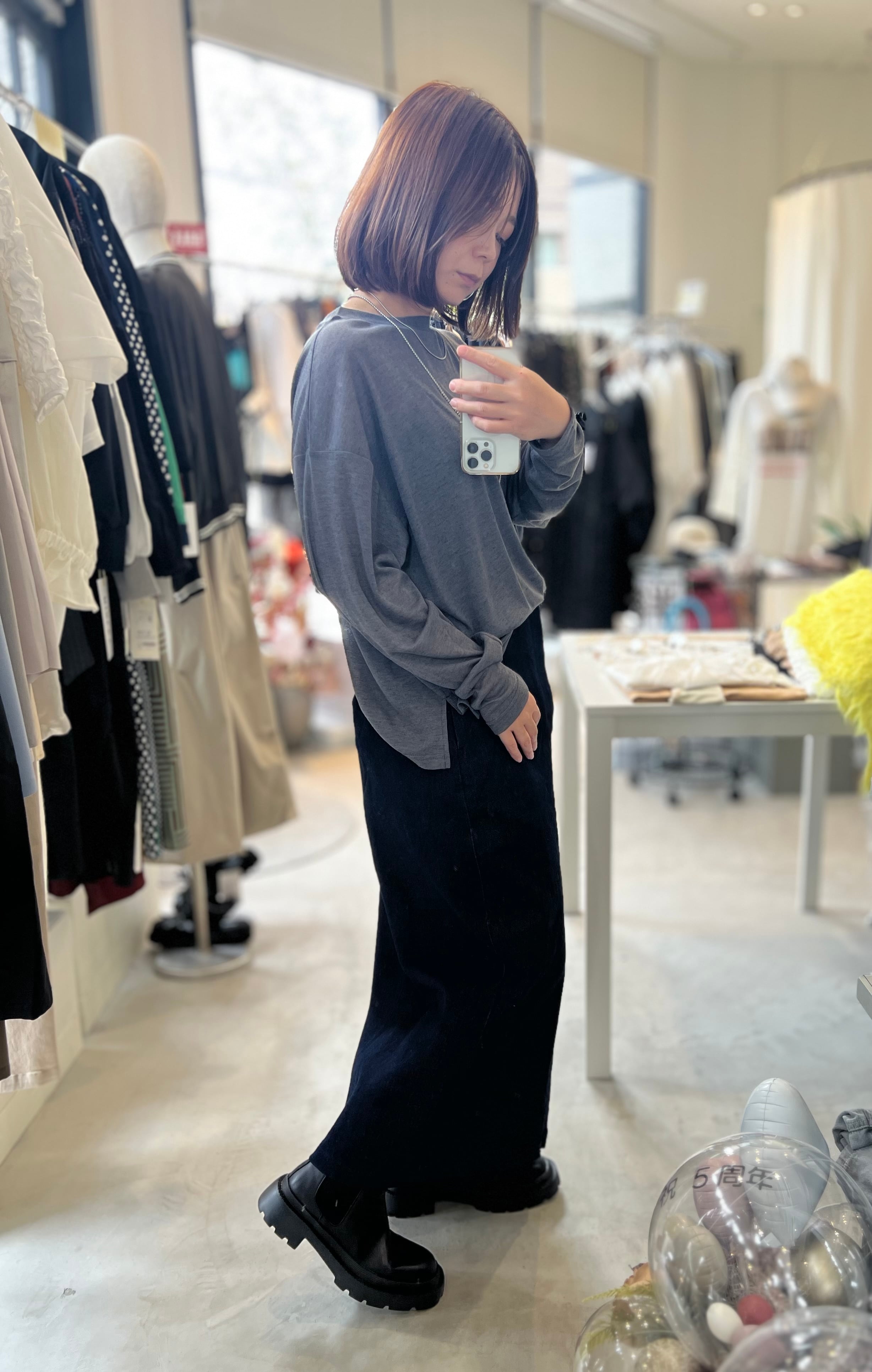 【CHIGNON】シアーフライスプルオーバー 8554-054BZ