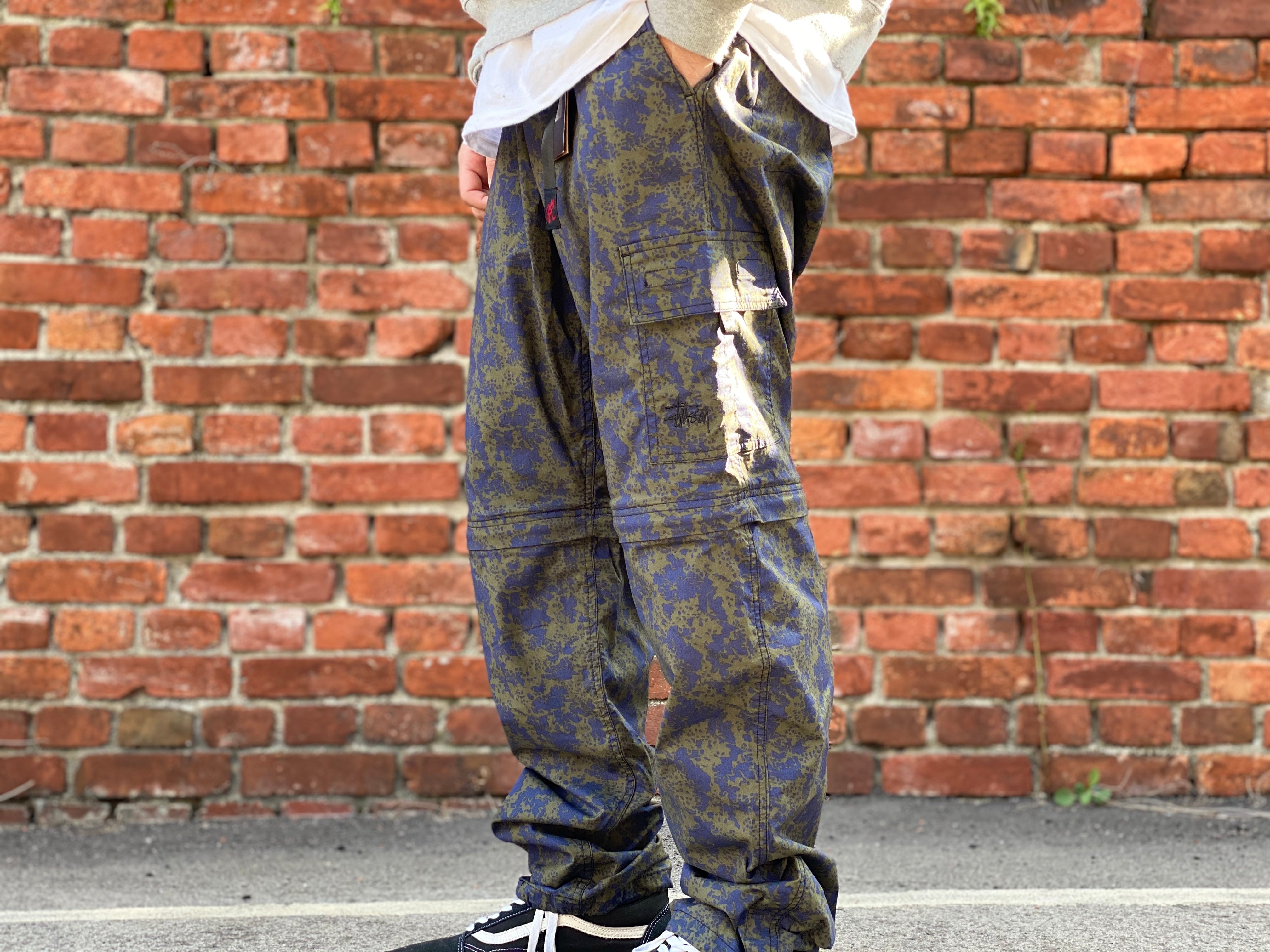 STUSSY 20SS ×GRAMICCI Cargo Zip Off Pant Blue XL 130JI9113 | BRAND 