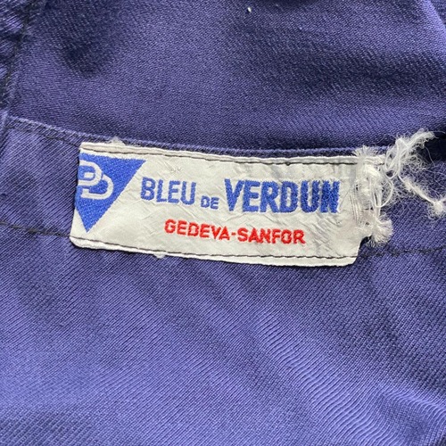 60s BLEU DE VERDUN コットンツイル フレンチワークジャケット 詳細写真2