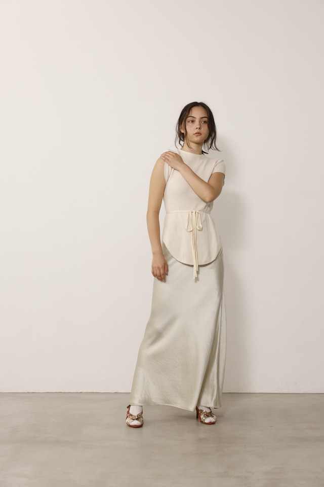 【25春夏】サテンマーメードスカート　Satin marmaid skirt