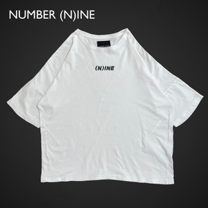 【NUMBER (N)INE DENIM】フリークストア 別注 ワンポイントロゴ バックロゴ M Tシャツ FREAK'S STORE ナンバーナイン デニム 白t 半袖 古着