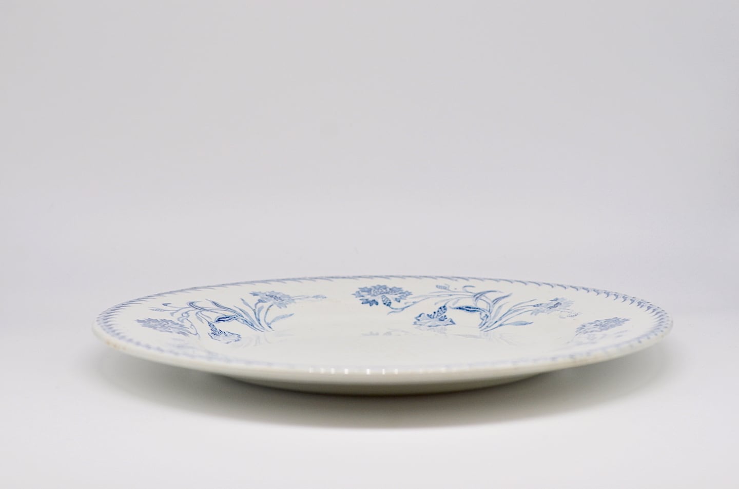 フランス アンティーク ディナープレート（Faïencerie Keller et