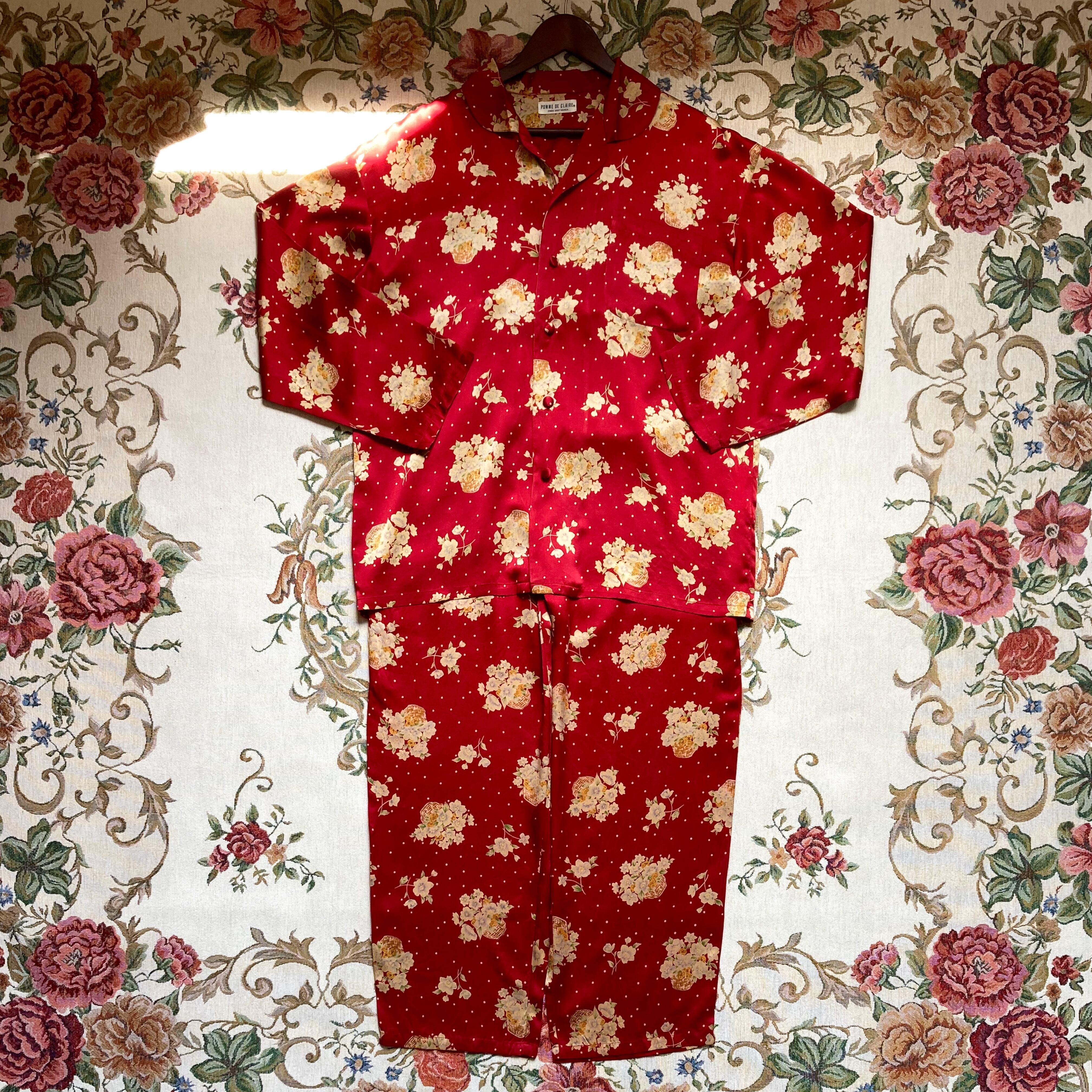 vintage flower silk setup