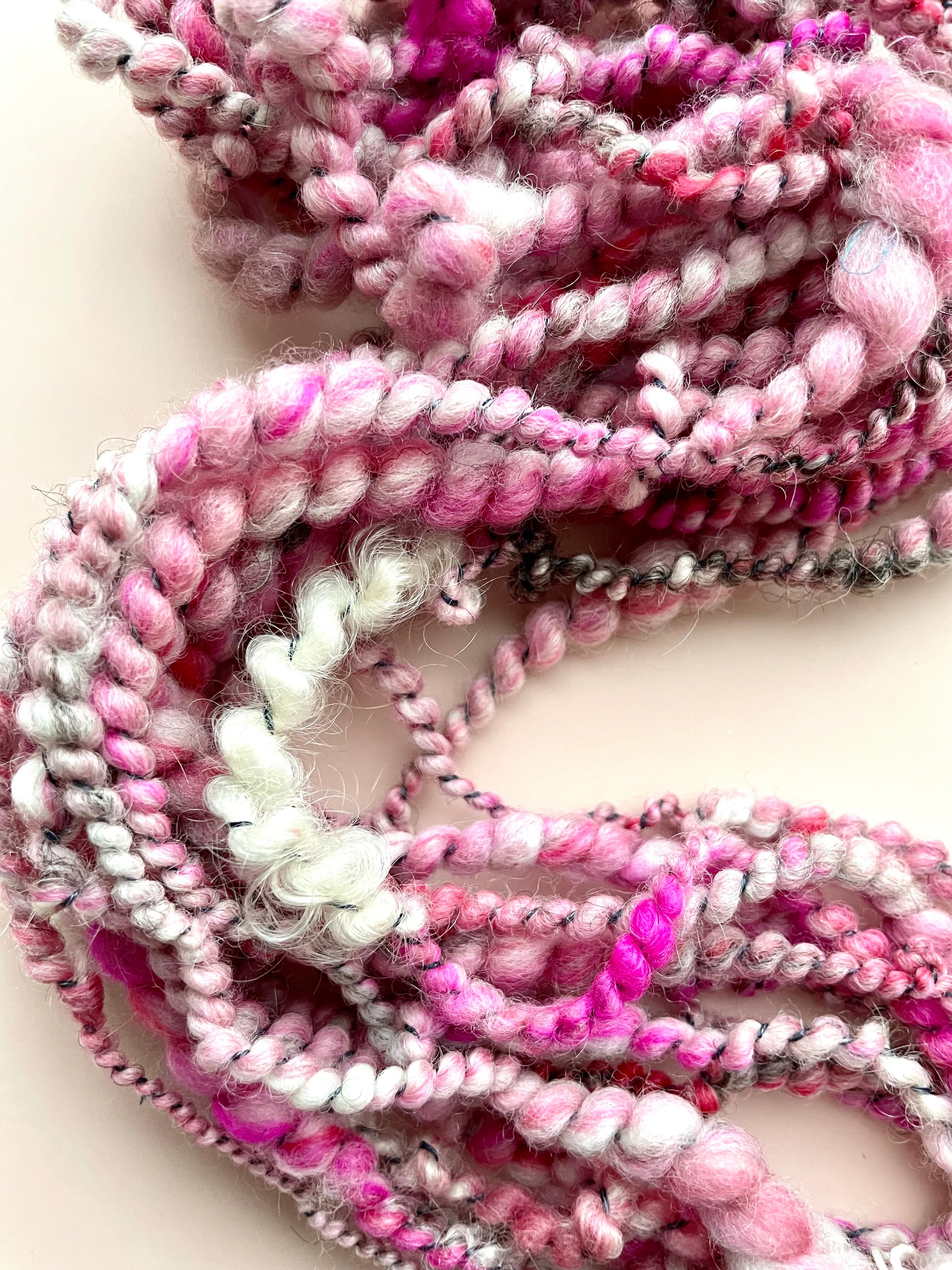 アートヤーン  手紡ぎ糸