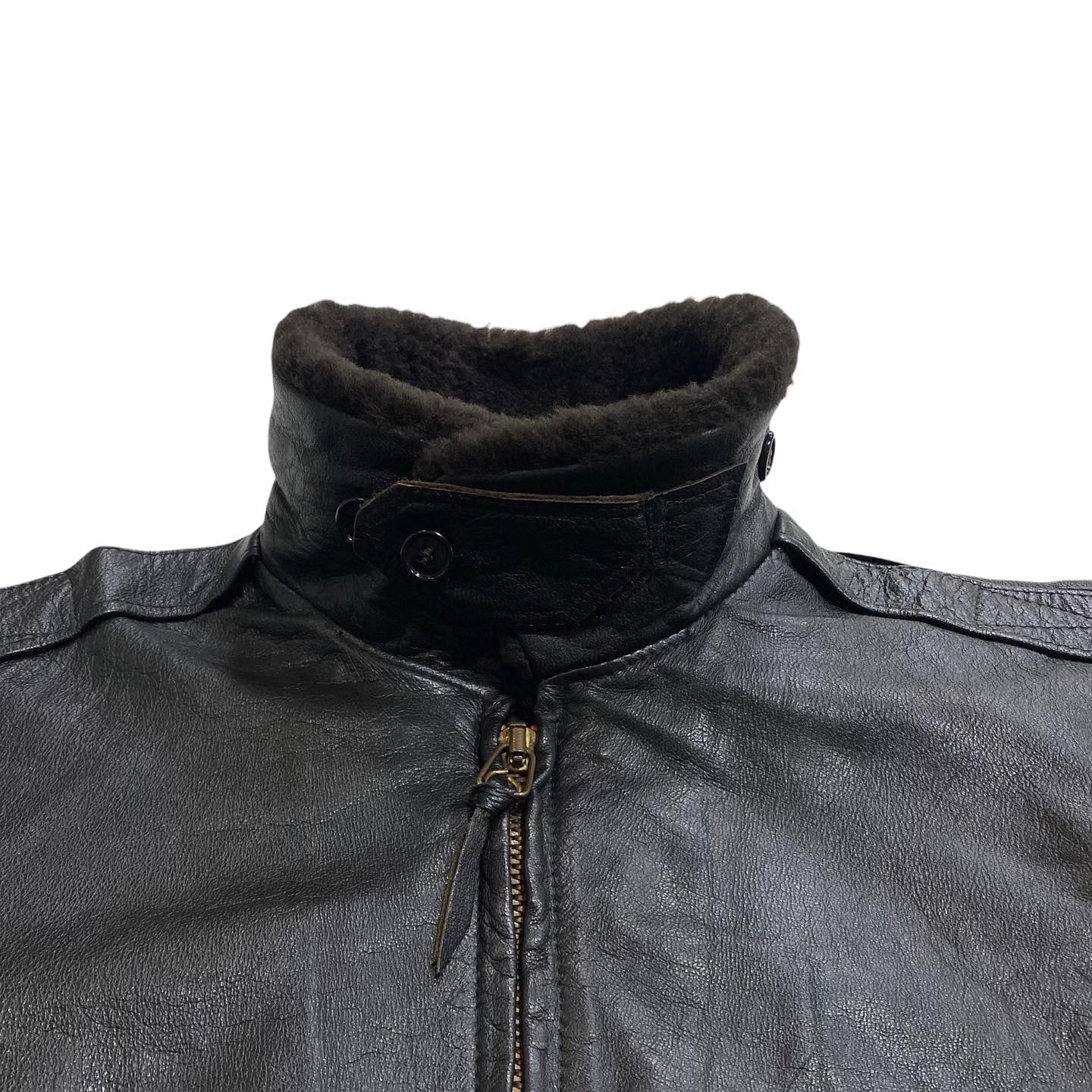 USA” 80's L.L.Bean / G-1 Type Leather Jacket | TAPA TAPP