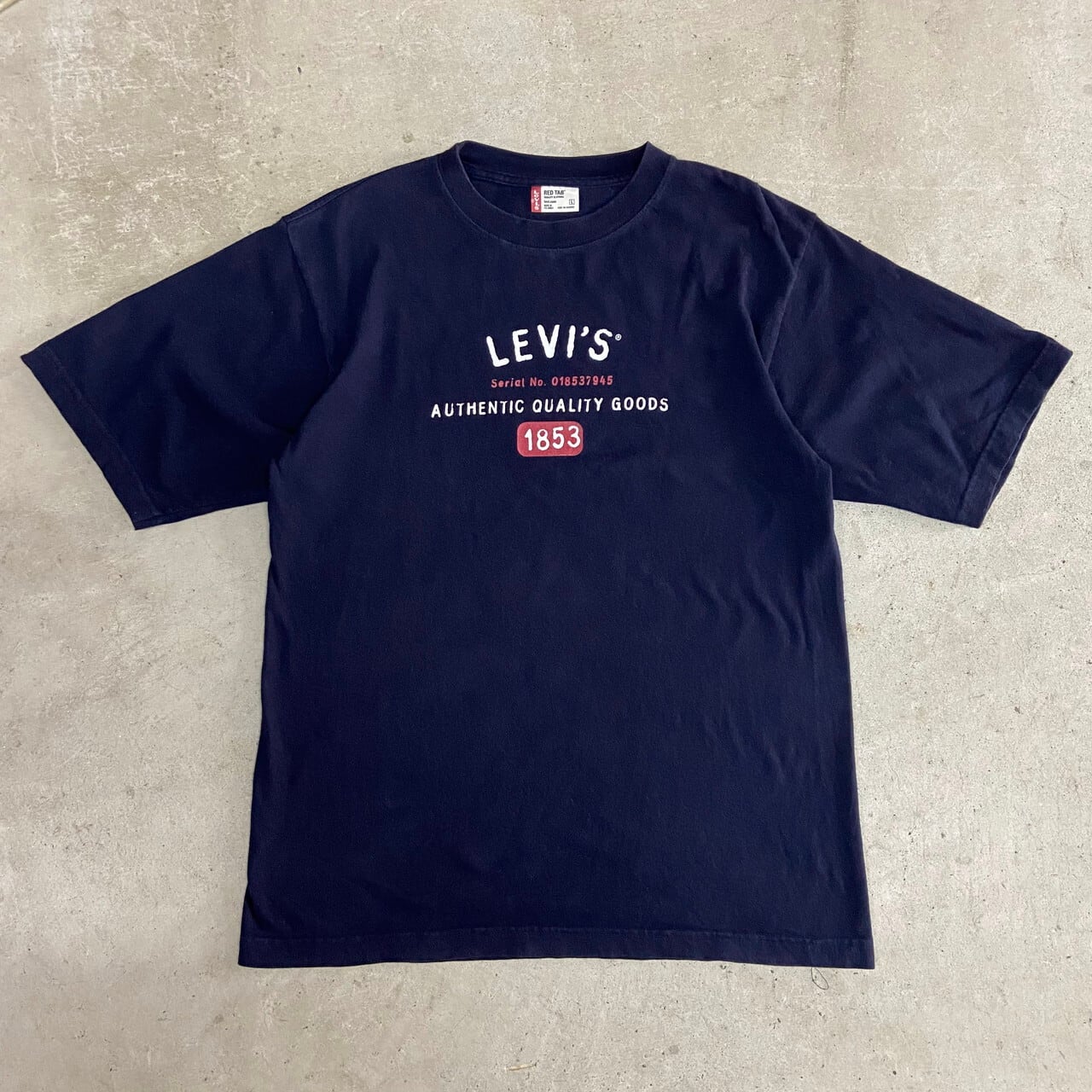 Levi's リーバイス RED TAB ロゴプリント Tシャツ メンズL 古着