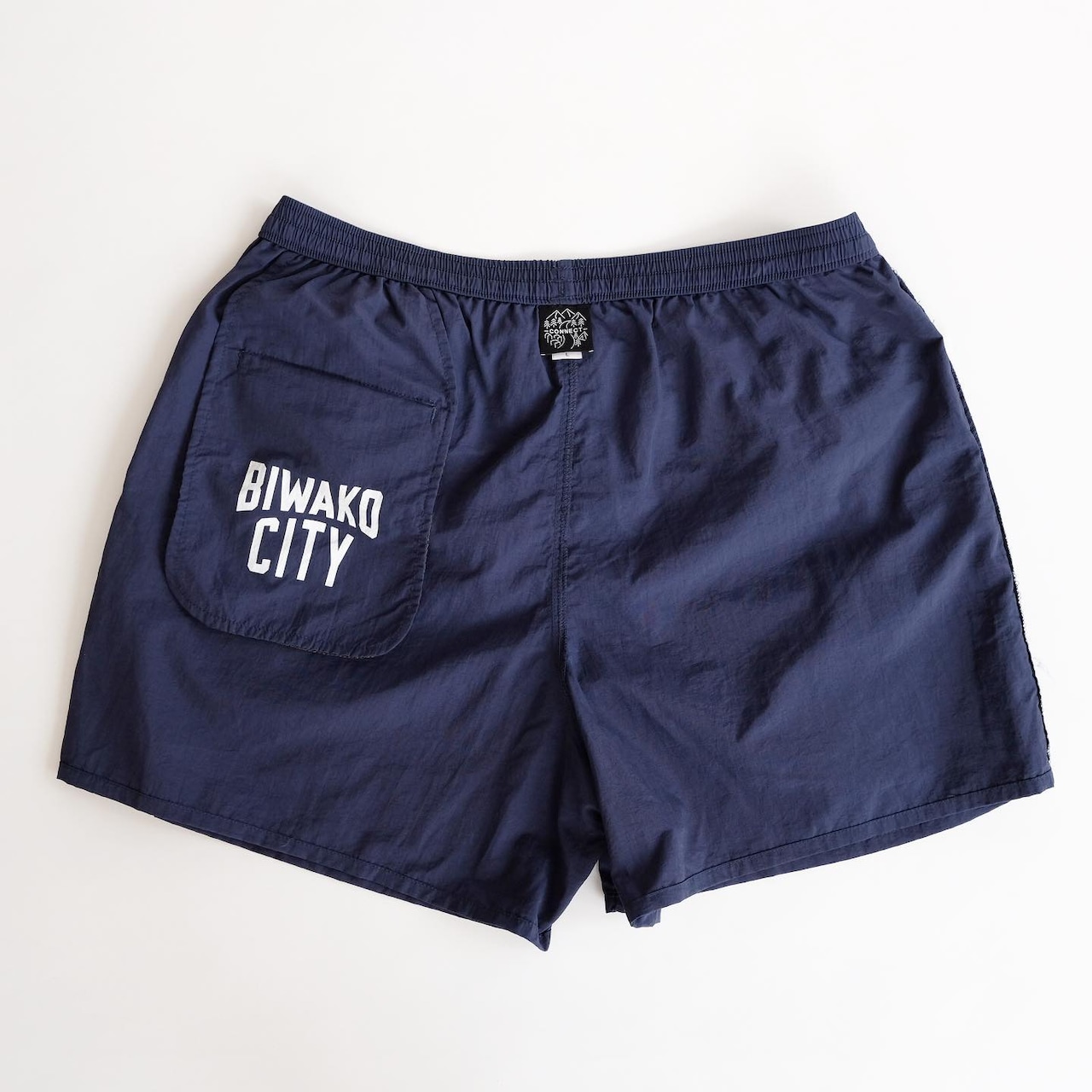 BIWAKO CITY / NYLON SHORTS / NAVY