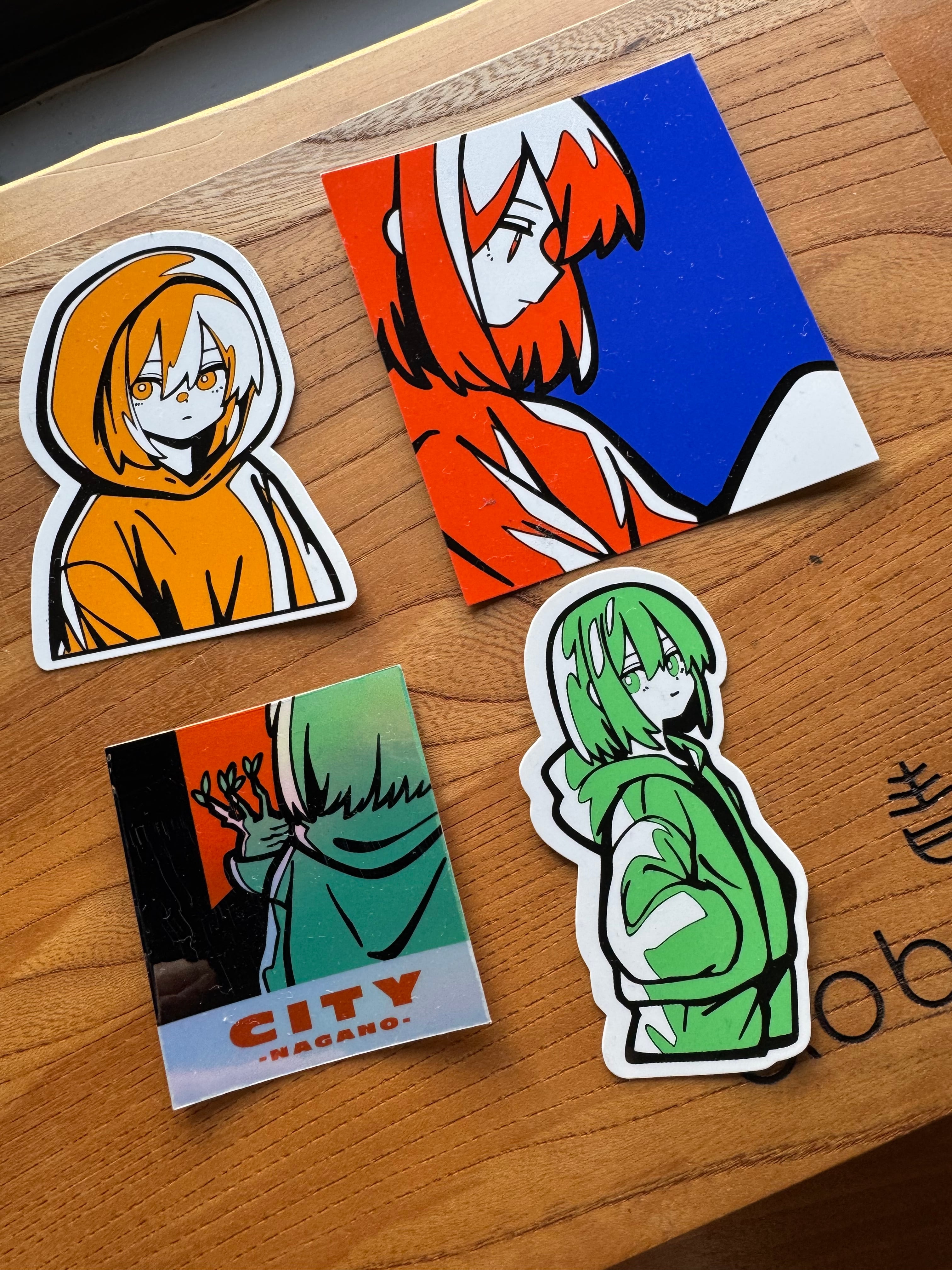 【新作】シゲマツ ステッカー4枚セット【送料込み】