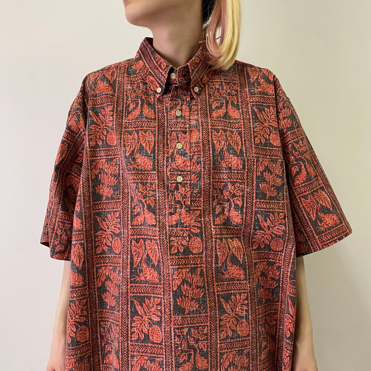 ビッグサイズ 90年代 reyn spooner レインスプーナー ラハイナセーラー  