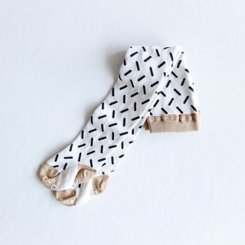 《chocolatesoup》GEOMETRY TIGHTS / stick / M(2-3Y)