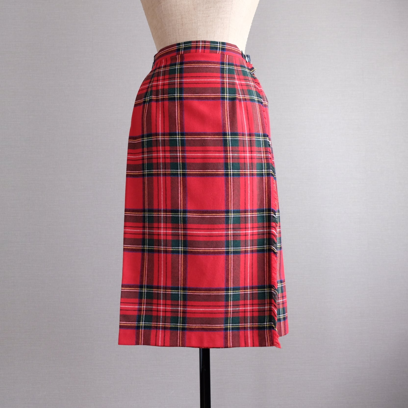 タータンチェック巻きスカート O'NEIL OF DUBLIN | 古着屋Sique