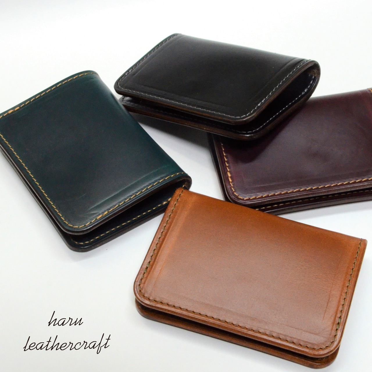 ボックスコインケース クロムエクセル | haru leathercraft ボックスコインケース クロムエクセル | haru leathercraft