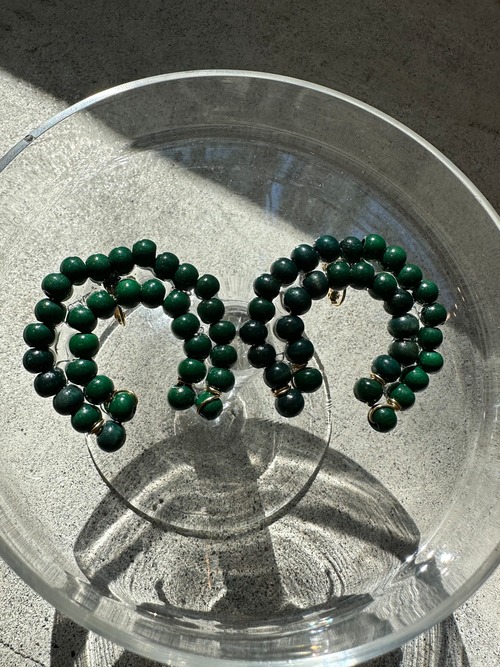 ソワメメ　“Arc” wood beads