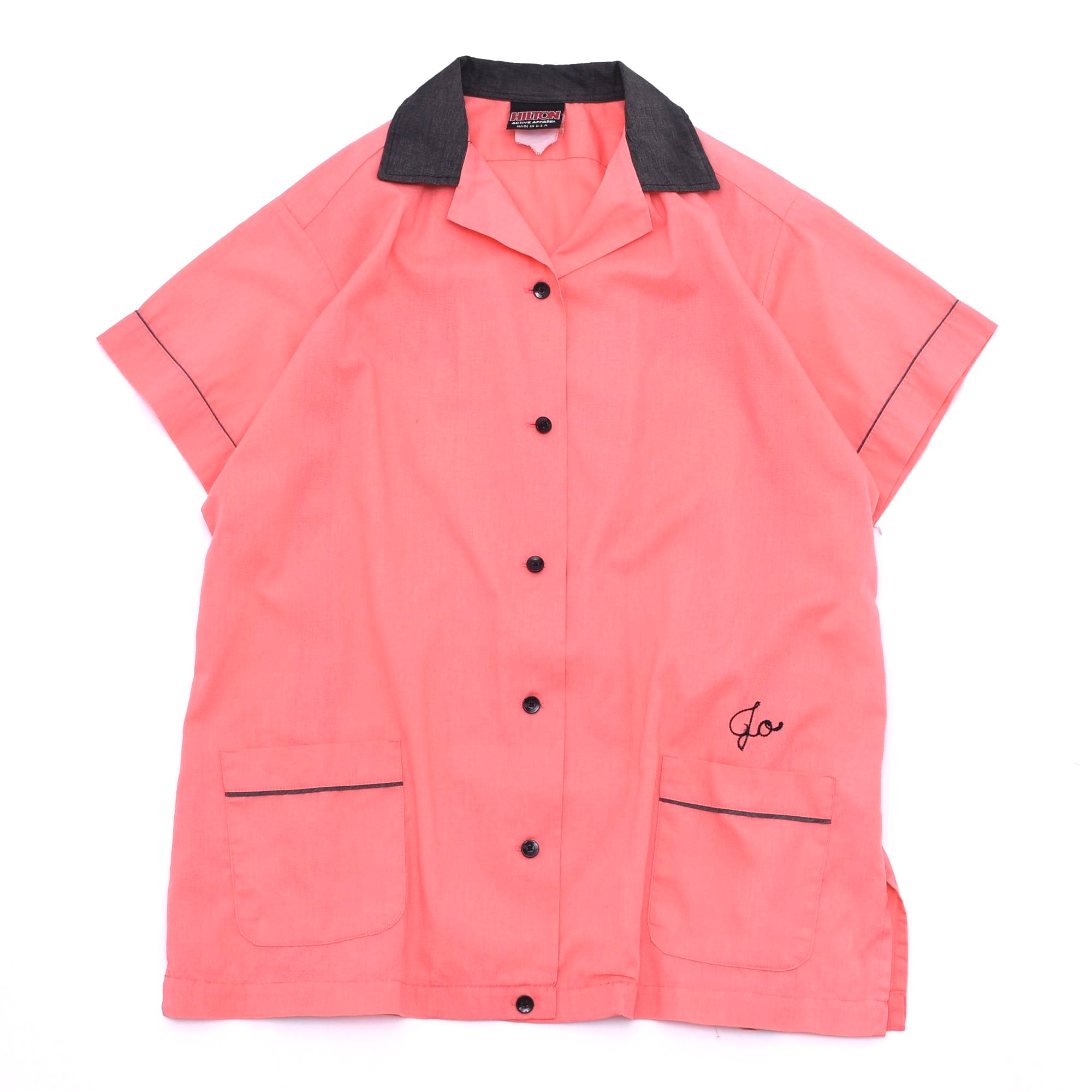 90's HILTON bowling shirt Made in USA | 古着屋 grin days memory
