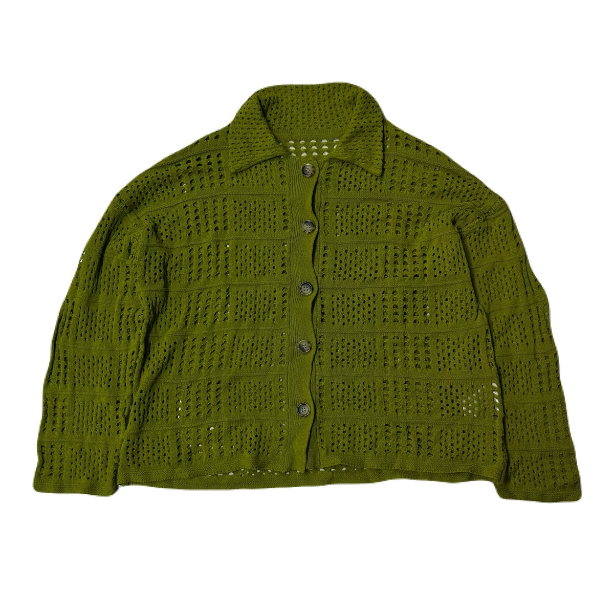 green mesh knit | AIsance