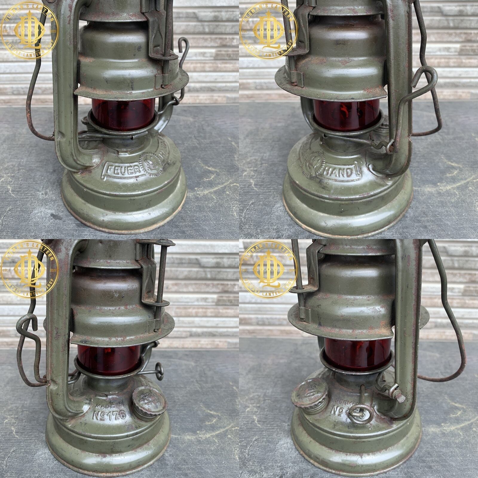 Feuerhand 176Lu レッドグローブ | Oldman's lantern