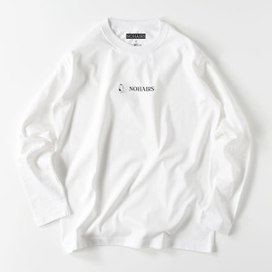 NOHAIRS LOGO LONG Tee(WHT)