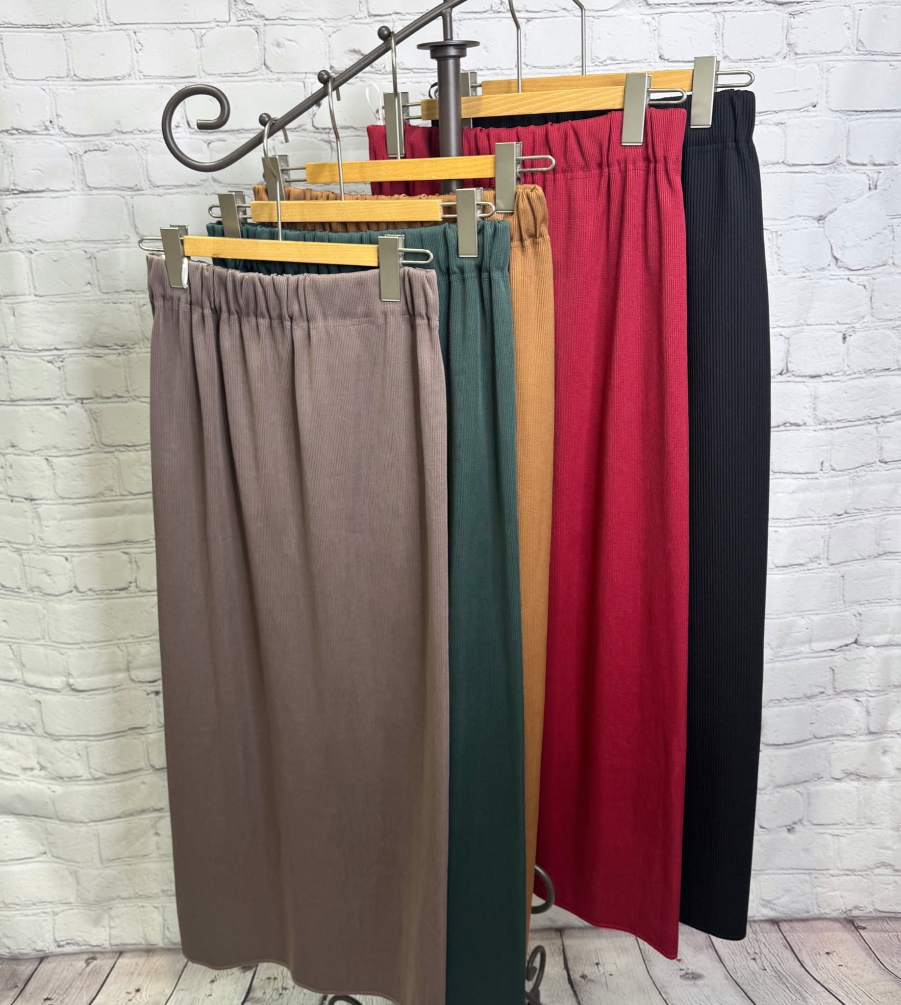 SALE！ayane アヤン リブ生地ペンシルスカート855727 | Select Shop