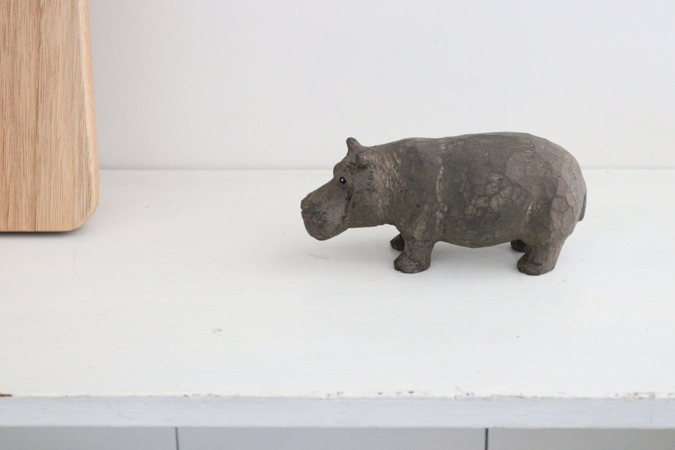 cava craft 木彫り(カバ)