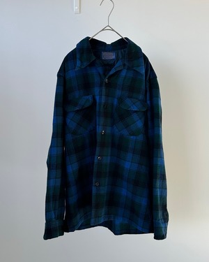 -Pendleton- Vintage 70s M Board Shirt made in USA
