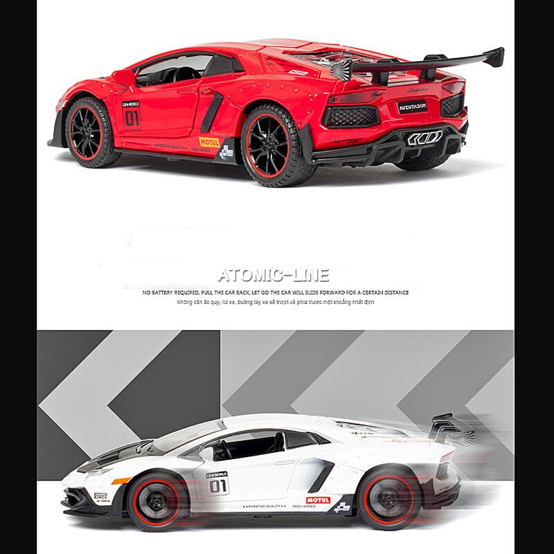 アヴェンタドール LP700-4 ランボルギーニ 1/32 ミニカー 全3色x2