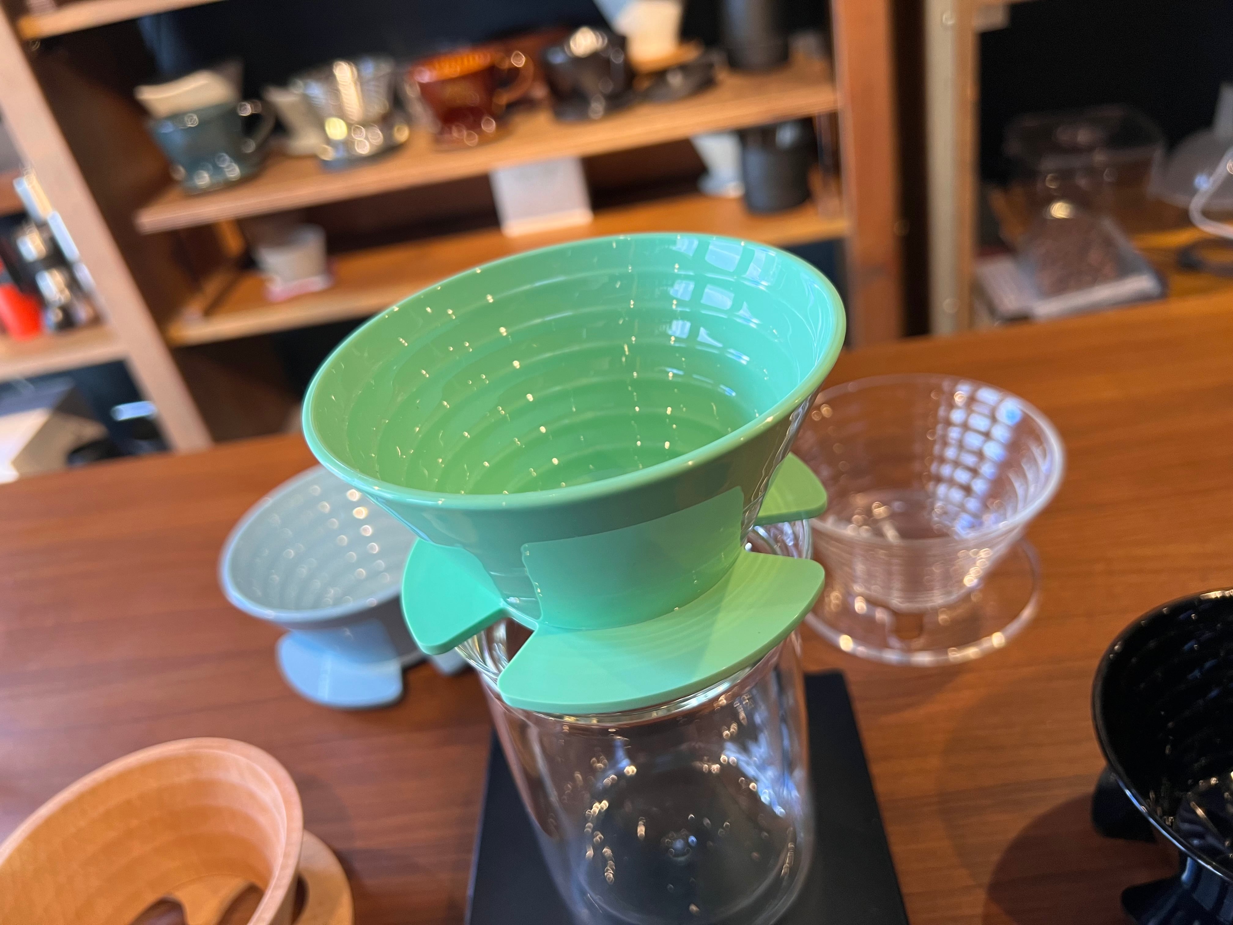 April Plastic Brewer Ver.2（Green） | COFFEE LAB KOMAMEYA