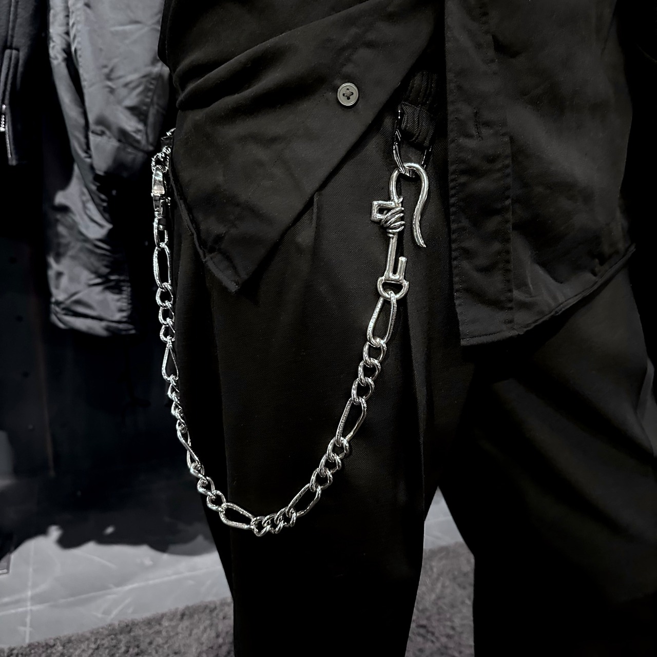 GODSIZE® FIGARO WALLET CHAIN / ゴッドサイズ® フィガロウォレットチェーン