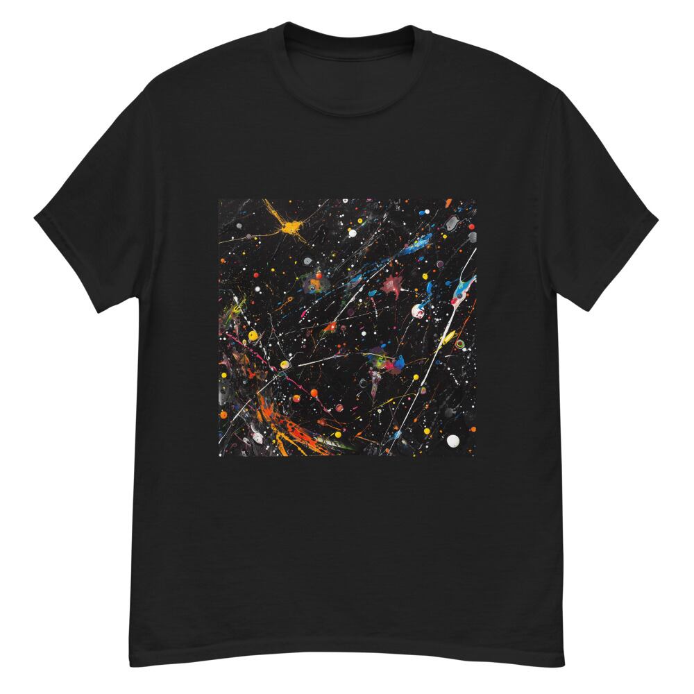 ジャクソン・ポロック【抽象的な宇宙】Tシャツ/jackson pollock