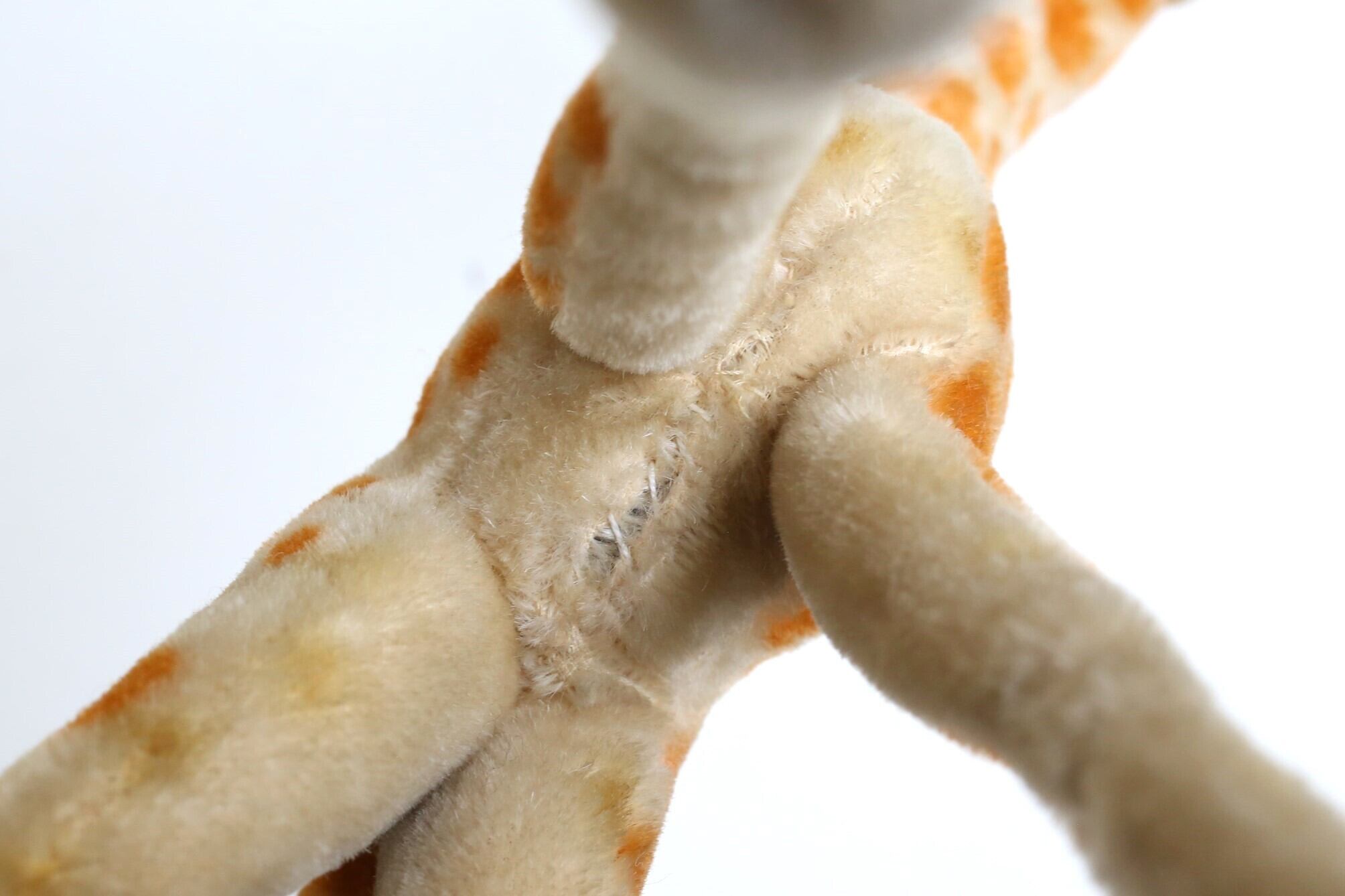 ドイツ ヴィンテージ Steiff シュタイフ キリン 『giraffe』高さ約34cm