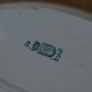 Saint Amand Oval Plate / サンタマン オーバル プレート〈 フランス食器・ 皿・フランスアンティーク・アンティークプレート・ブロカント・ヴィンテージ 〉113096