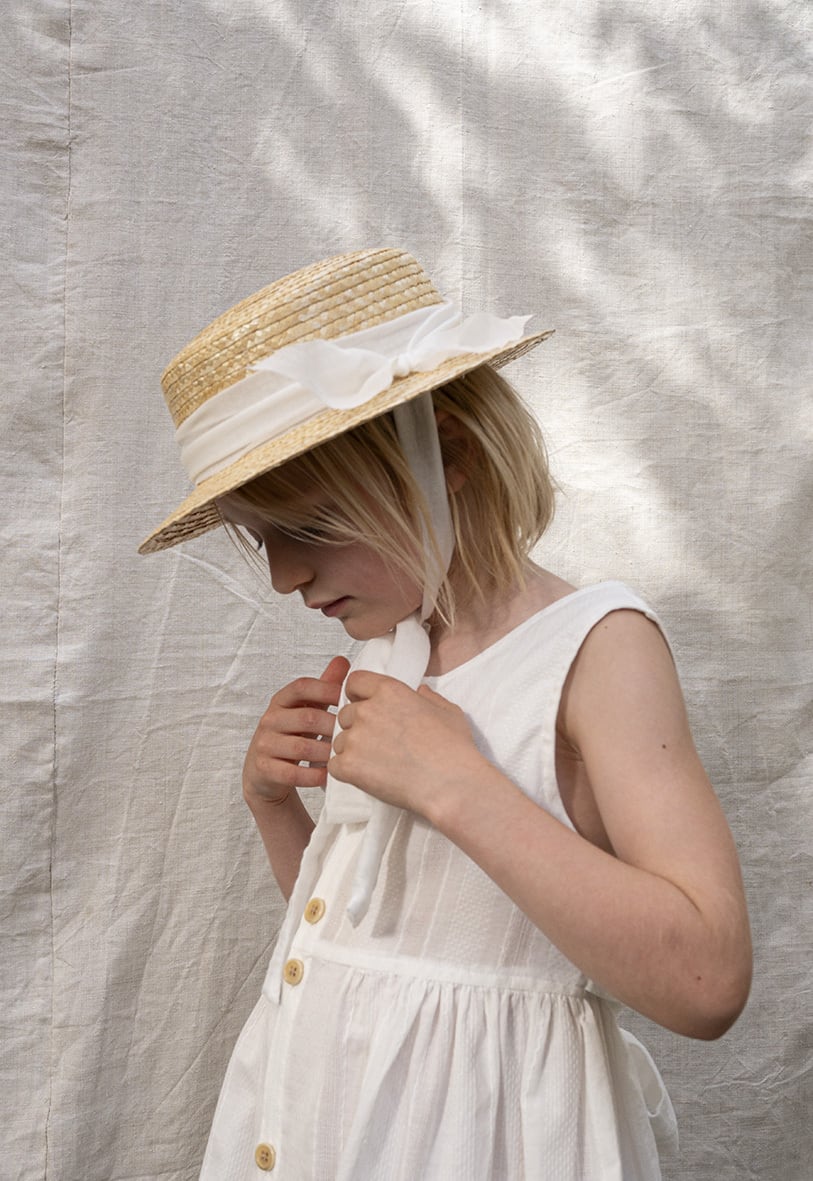 FROU FROU / THE CLASSIC HAT - plain off white | monchou