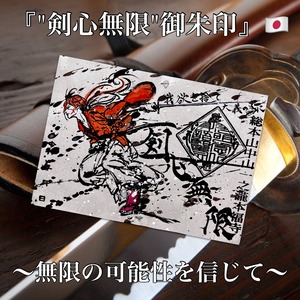 【脅威の大人復活企画！】〔10点限定〕なくなり次第終了 ‼︎【"剣心無限"御朱印】両開きサイズ《特別限定企画》