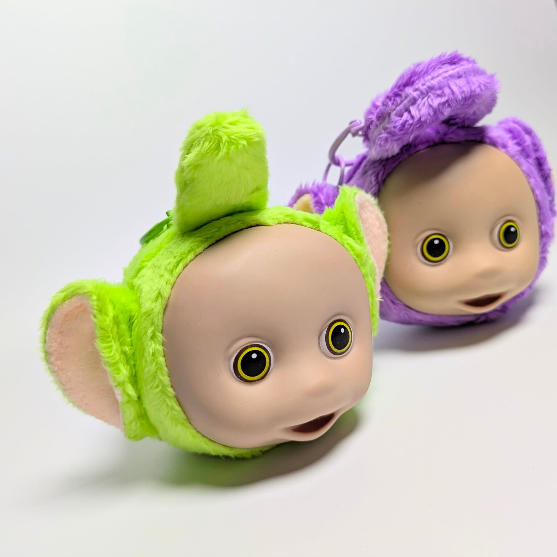 ☆VINTAGE 2000年初期☆【 Teletubbies ( テレタビーズ ) 】ぬいぐるみキーホルダー / フェイスキーホルダー 各種 〚アメリカン雑貨 アメトイ〛