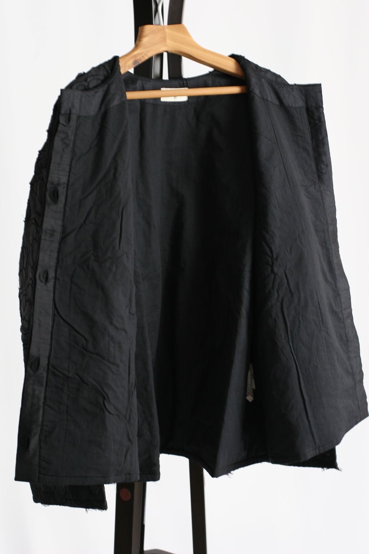 【BUNON】Khadi Silk Flower Quilting Blouson(BN2651)