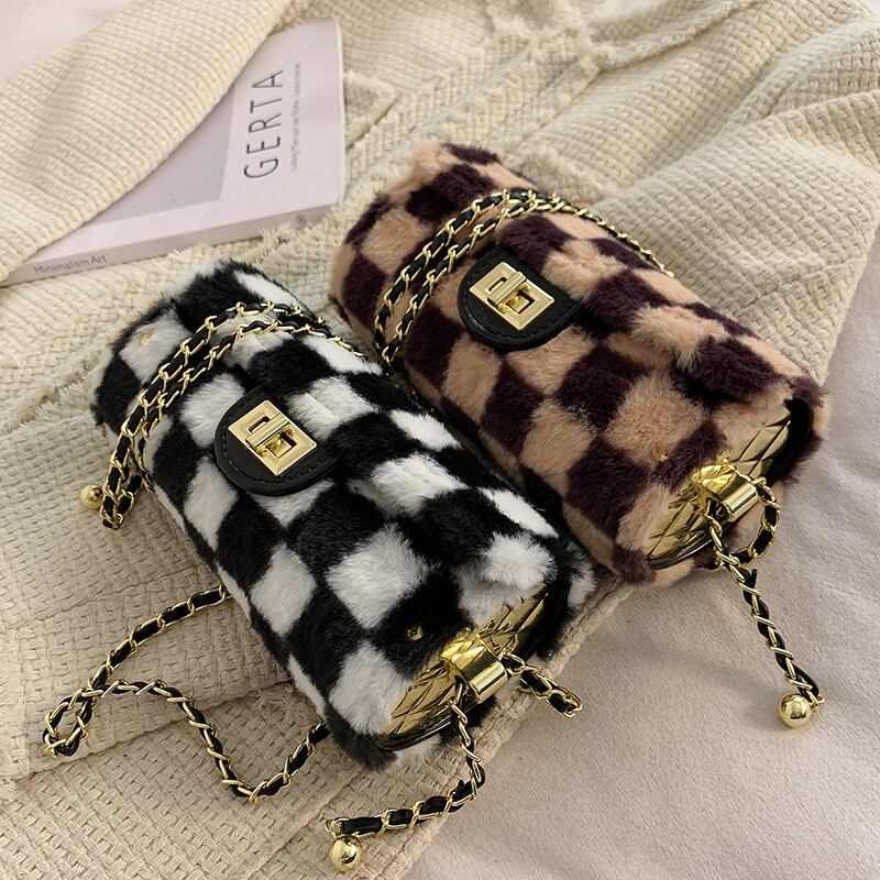 オータムウィンターチェーン 秋物 冬物 メッセンジャーバッグ 手作りハンドバック53686195065